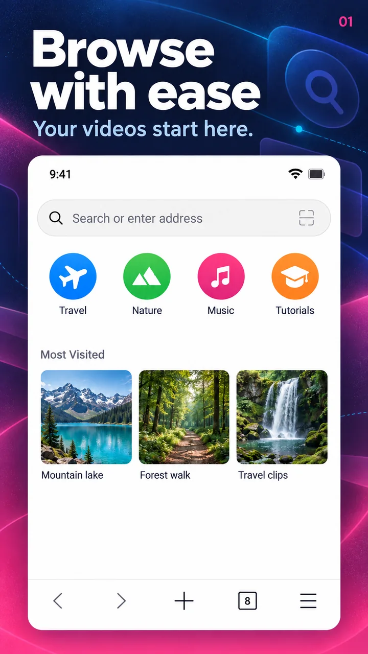 Browse with ease